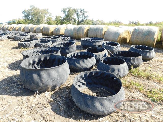 (10) rubber tire feeders, turned